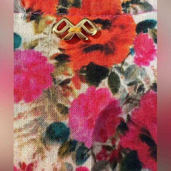 PQ Swim Leigh Tunic Desert Rose Size M/L Floral‎ Pink and Red Boho Dress - Picture 11 of 14